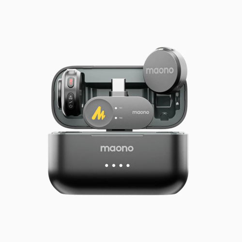 Maono Wave T5 Wireless Lavalier Microphone Combo Edition