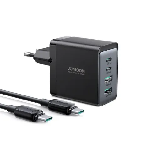 Joyroom JR-TCG02 GaN Ultra 4 in 1 67W Fast Charger With 100W Type-C Cable