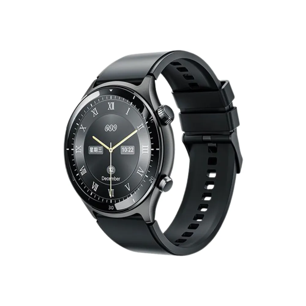 QCY Active GT Bluetooth Calling Smart Watch – Black