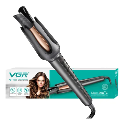 VGR V-581 New Design Wave Hair Curling Ceramic Coating Electric Professional Automatic Hair Curler Fof Women