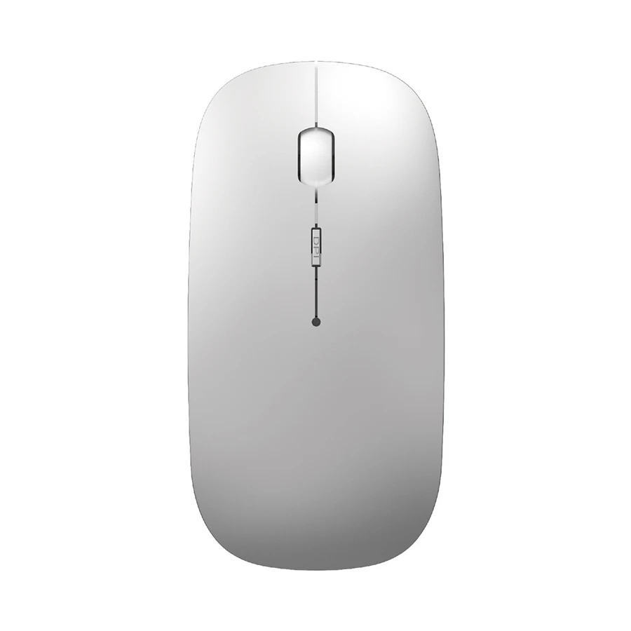 WiWU Wimice Lite Wireless Silver Rechargeable Silent Mouse