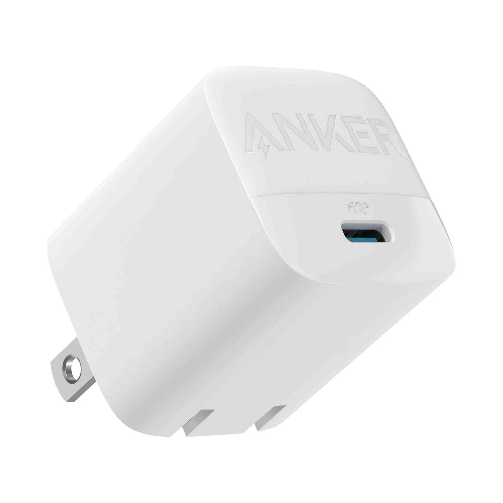 Anker 313 GaN 30W Type-C Fast Charger PIQ 3.0 – White color